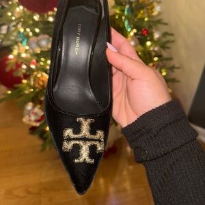 Tory Burch Velvet Shoes